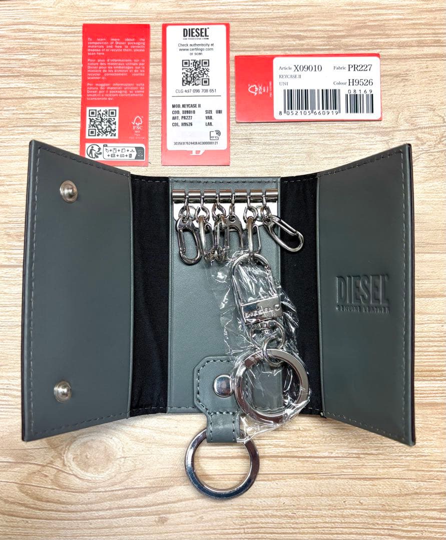 DIESEL KEYCASE Ⅱ X09010 H9526 PR227 ディーゼル DIESEL キーケース