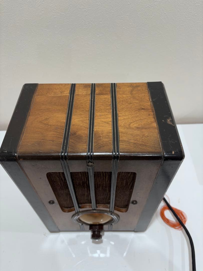 レトロ戦前 真空管ラジオ テレビアン M4B4型 整備済 レトロ 戦前
