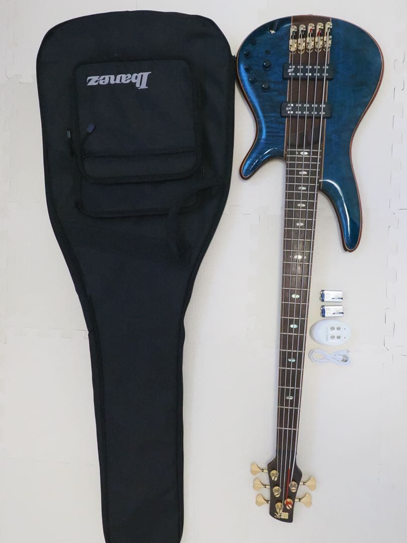 極美品アイバニーズPremium Series5弦ベースSR2405W-CGL - メルカリ