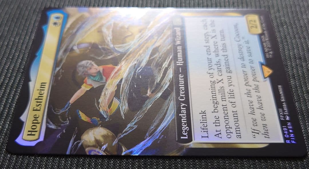 mtg 稀少個体 ホープ・エストハイム バンドル限定 英語 FOIL fin