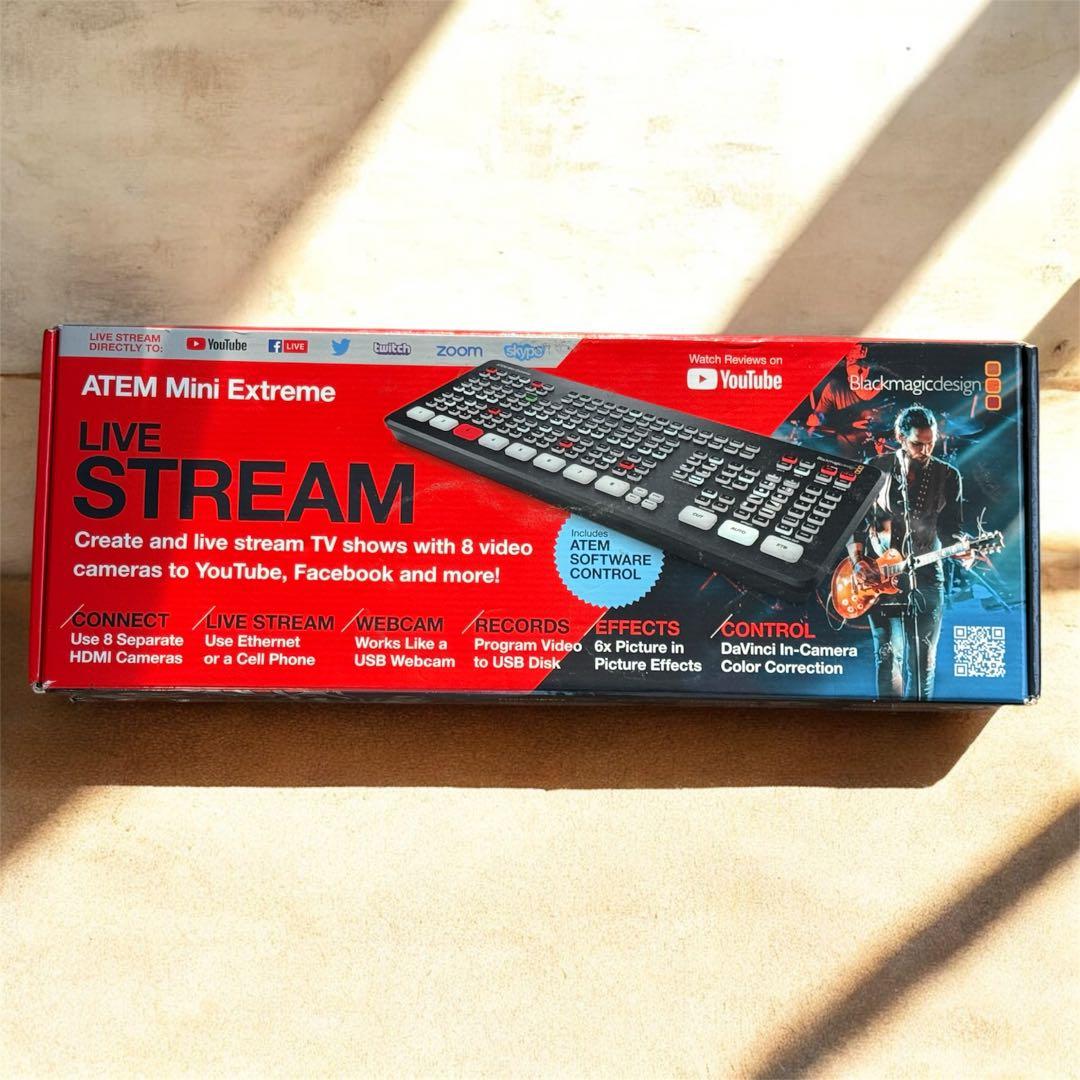 ATEM Mini Extreme ライブストリーミングスイッチャー - メルカリ
