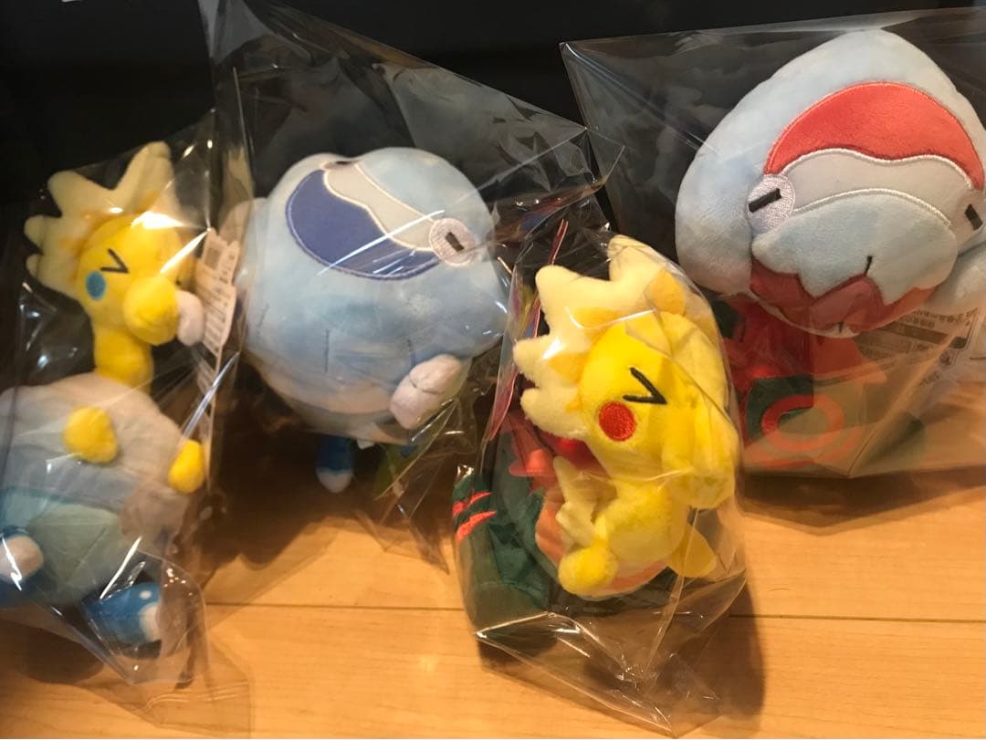 POKÉMON DOLLS 】ソード・シールド 化石ポケモン 4体セット