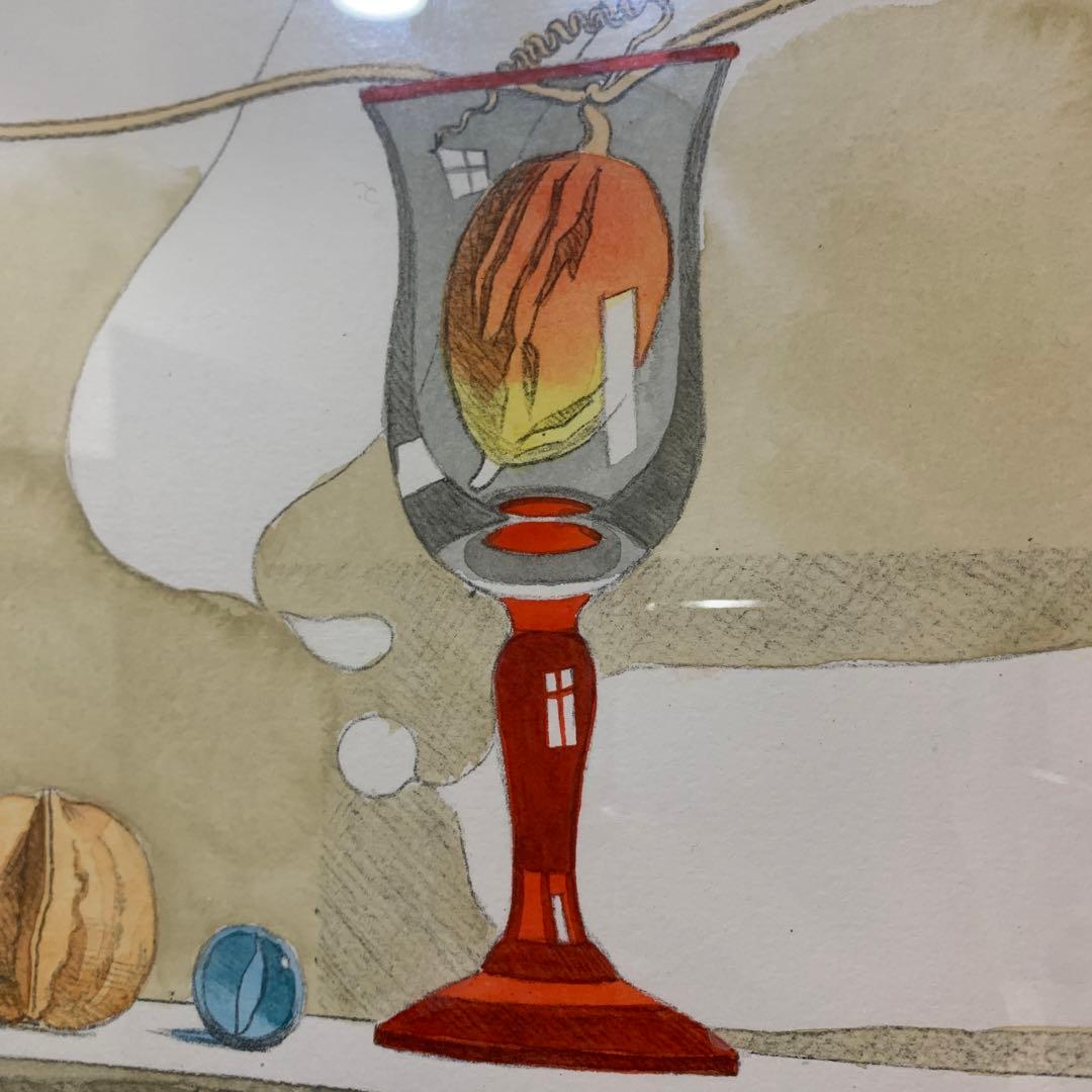 糸田芳雄　リトグラフ　手彩色直ED 直サイン　36/100限定　新製作協会