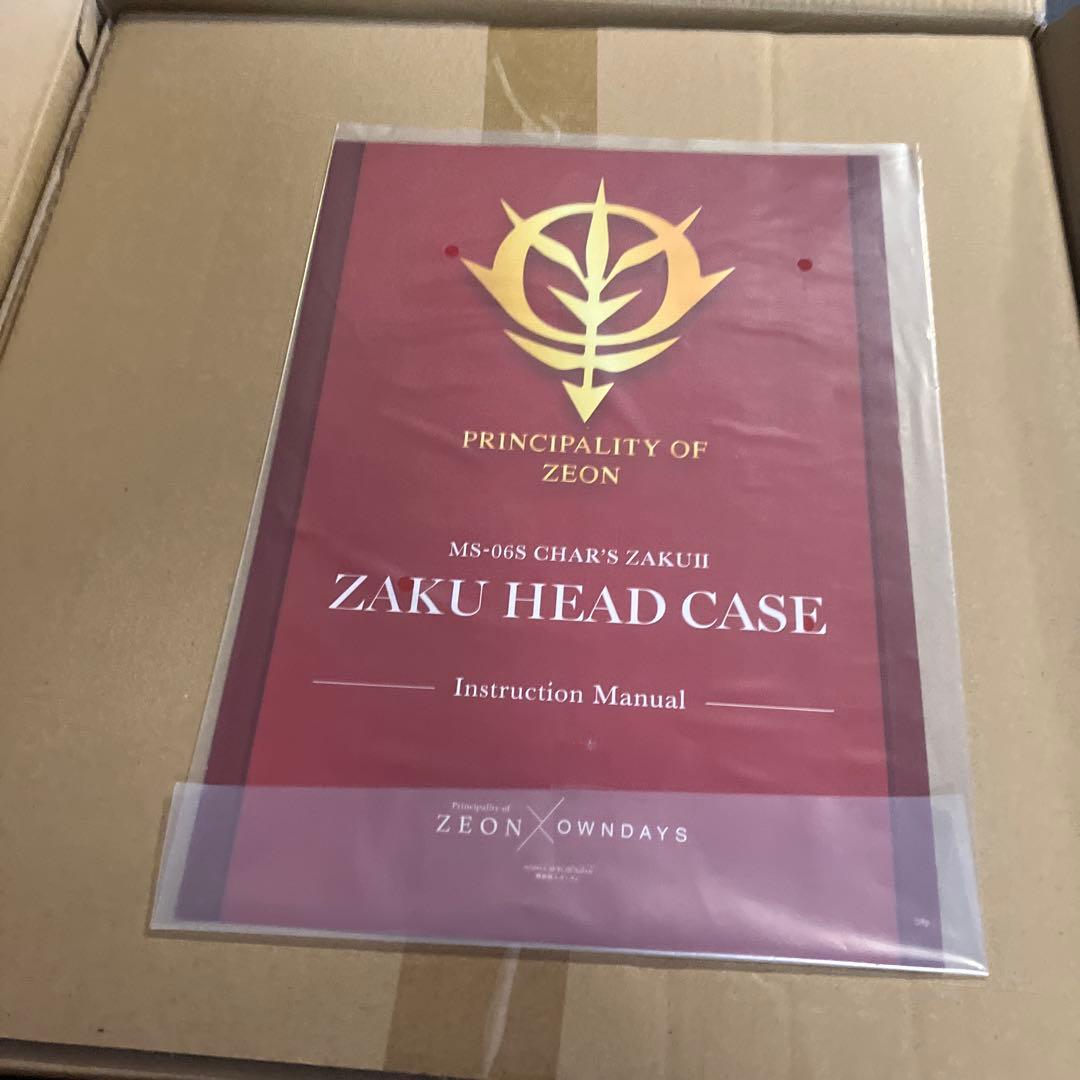 OWNDAYS × 機動戦士ガンダムZAKU HEADCASEシャア専用ザクII