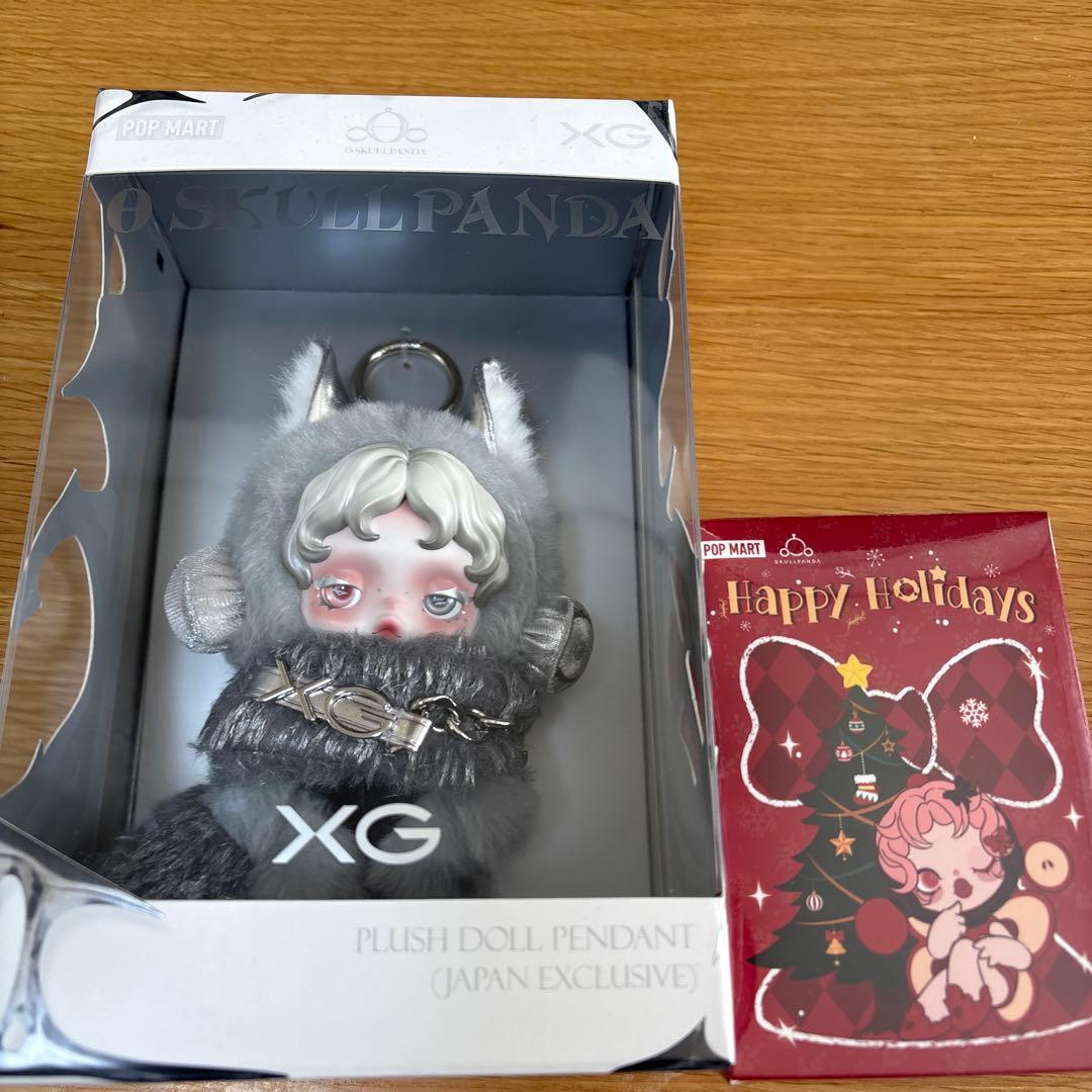 POPMART SKULLPANDA xg スカルパンダ ノベルティ 2点セット - メルカリ