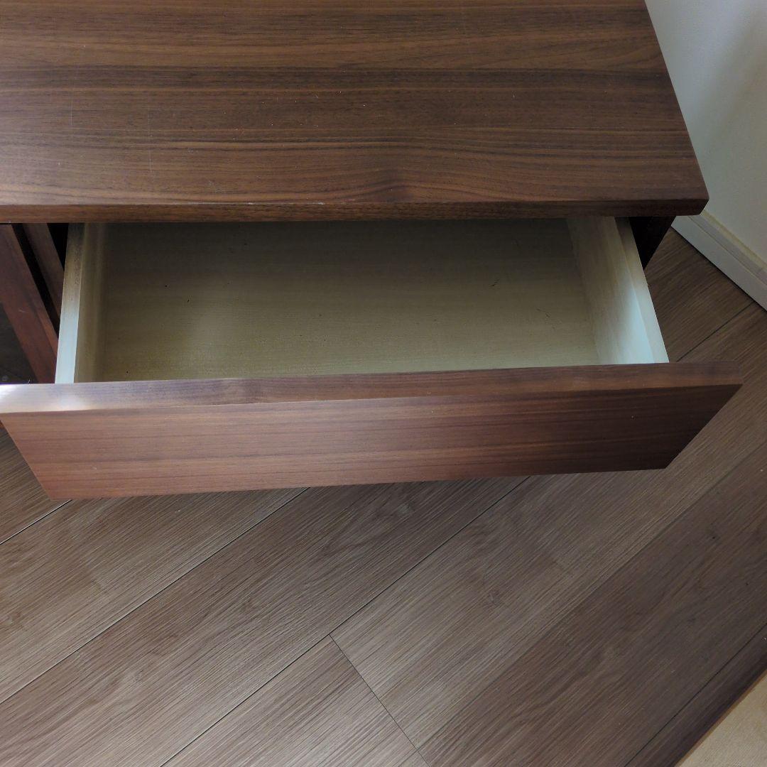 無印良品 木製AVラック テレビボード テレビ台 ウォールナット材 幅