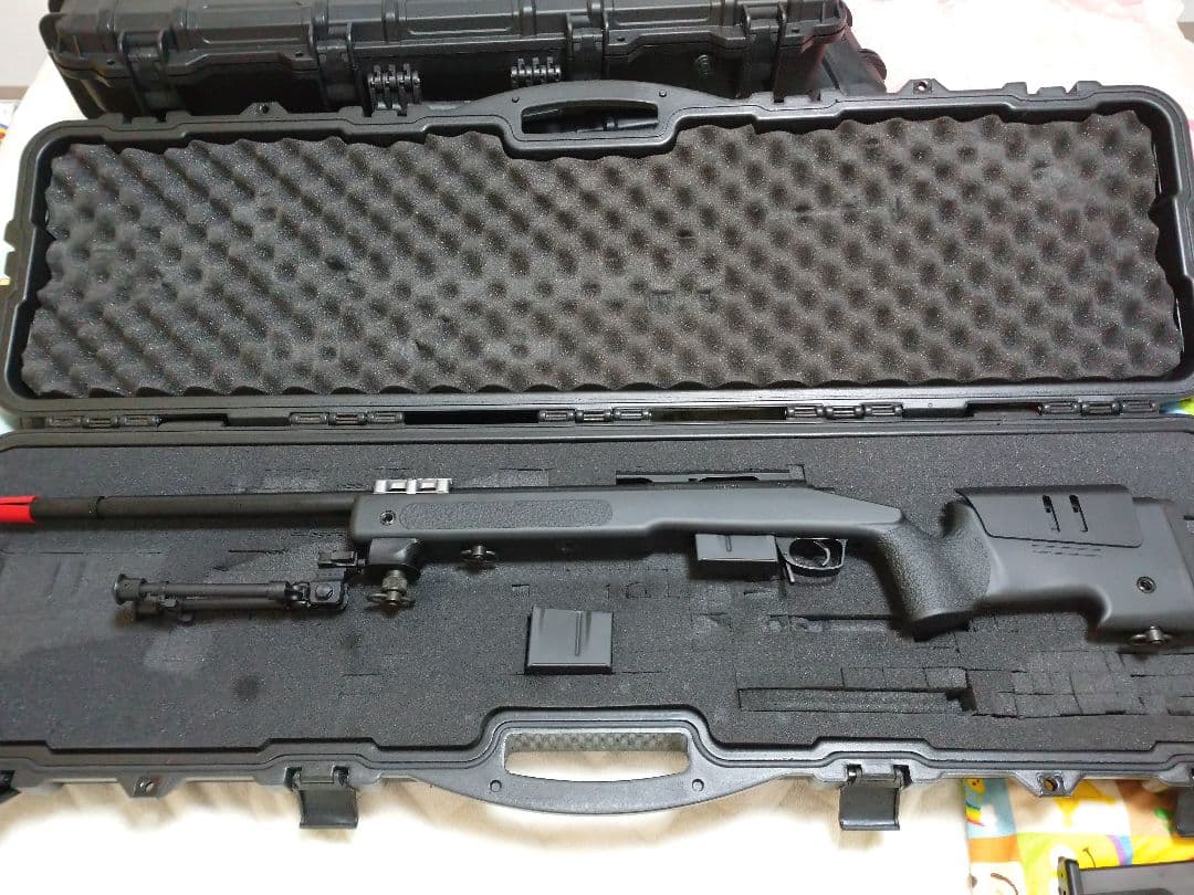 東京マルイ m40a5 スナイパーライフル マガジン予備1個 ガンケース