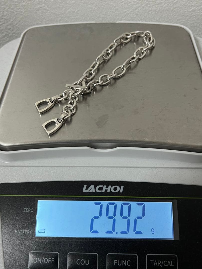 グッチ GUCCI オーバルリンクチェーンブレスレット ホースビット メキシコ製