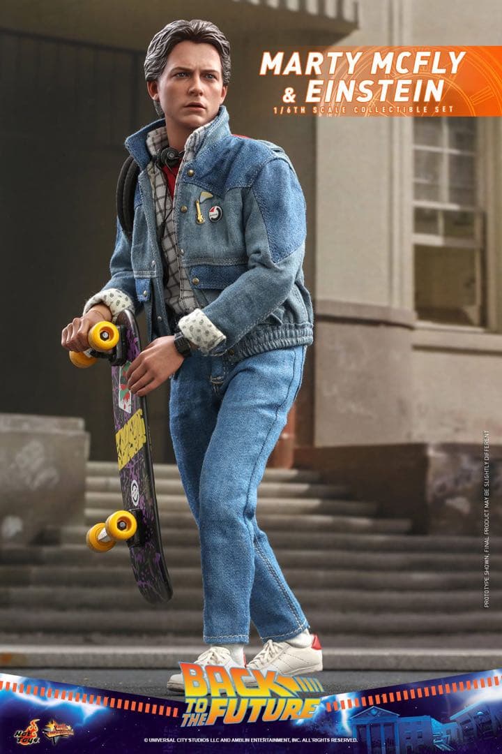 マーティ&アインシュタイン フィギュア ホットトイズ 新品 未開封