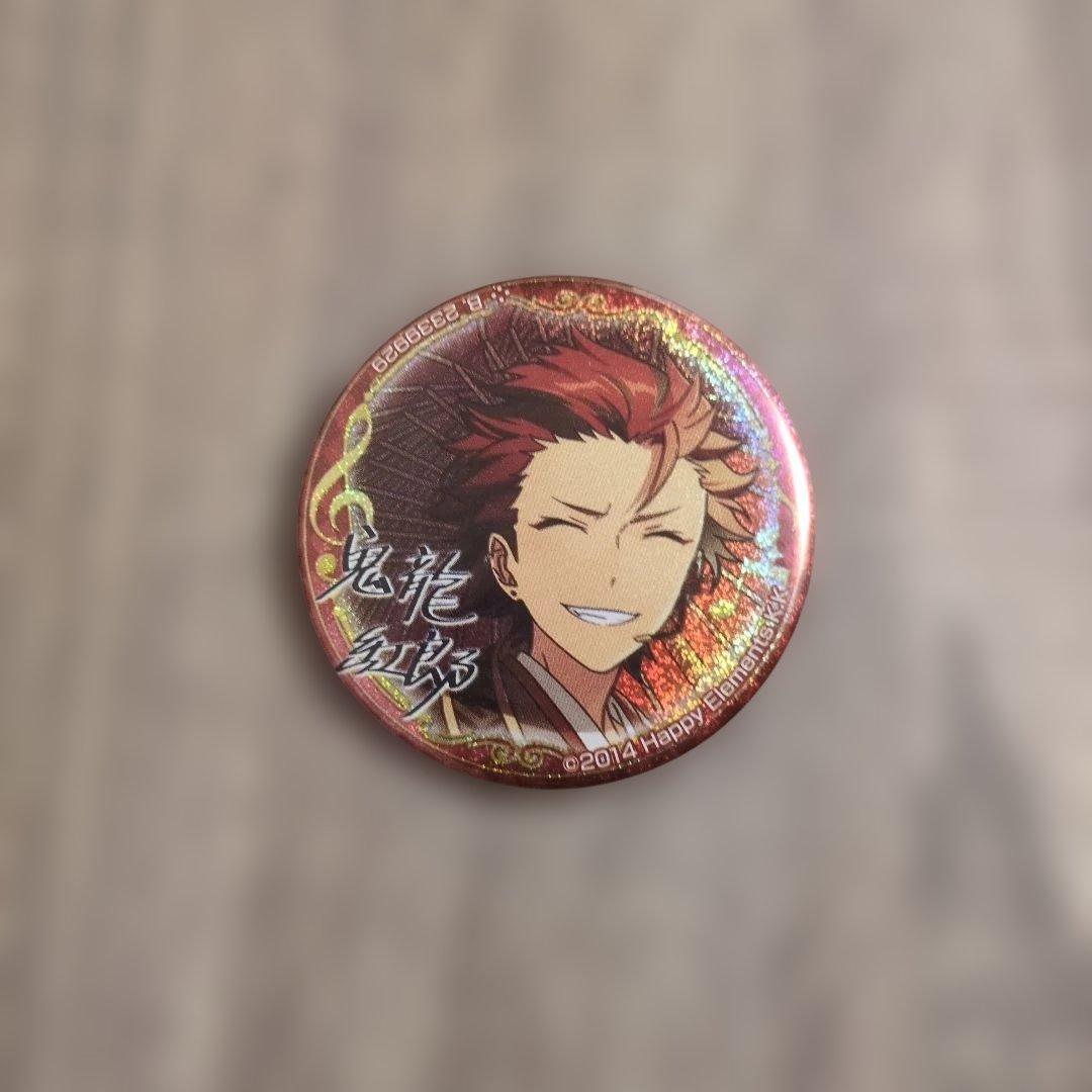 鬼龍紅郎 缶バッジ - メルカリ