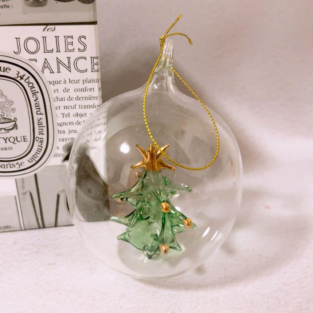 ☆未使用☆ ディプティック ガラスボール サパン モミの木 SAPIN