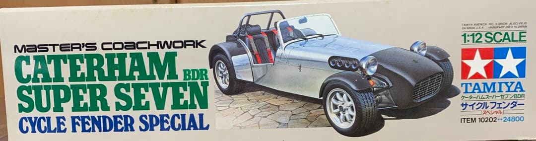タミヤ　1/12 NO.10202
ケーターハムスーパーセブンBDR