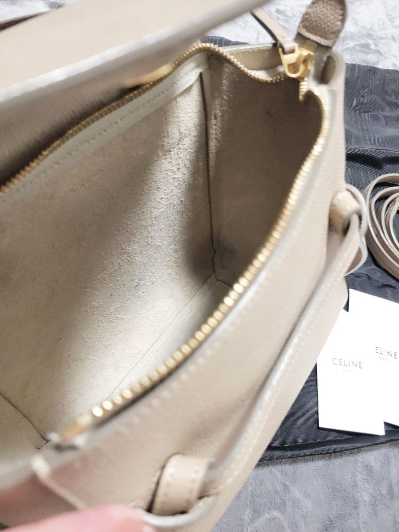 確実正規品CELINE ナノ2way ハンドバッグ☆人気のライトト－プ