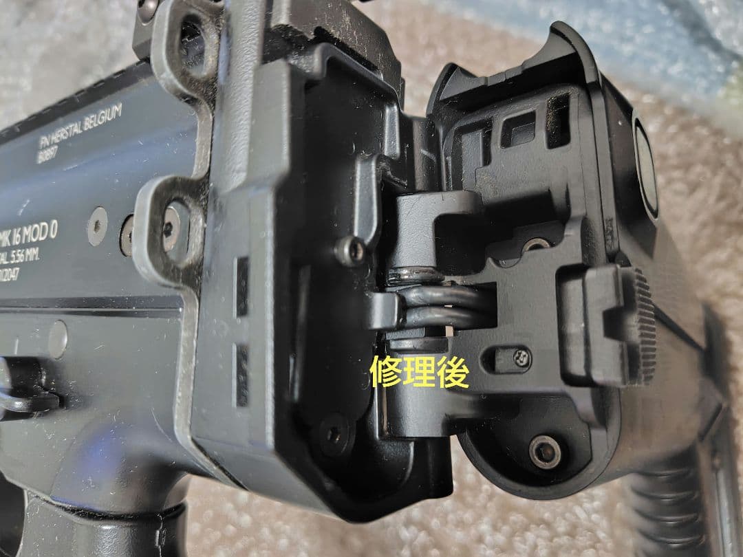 【訳あり】次世代電動ガン SCAR-L CQC ブラック