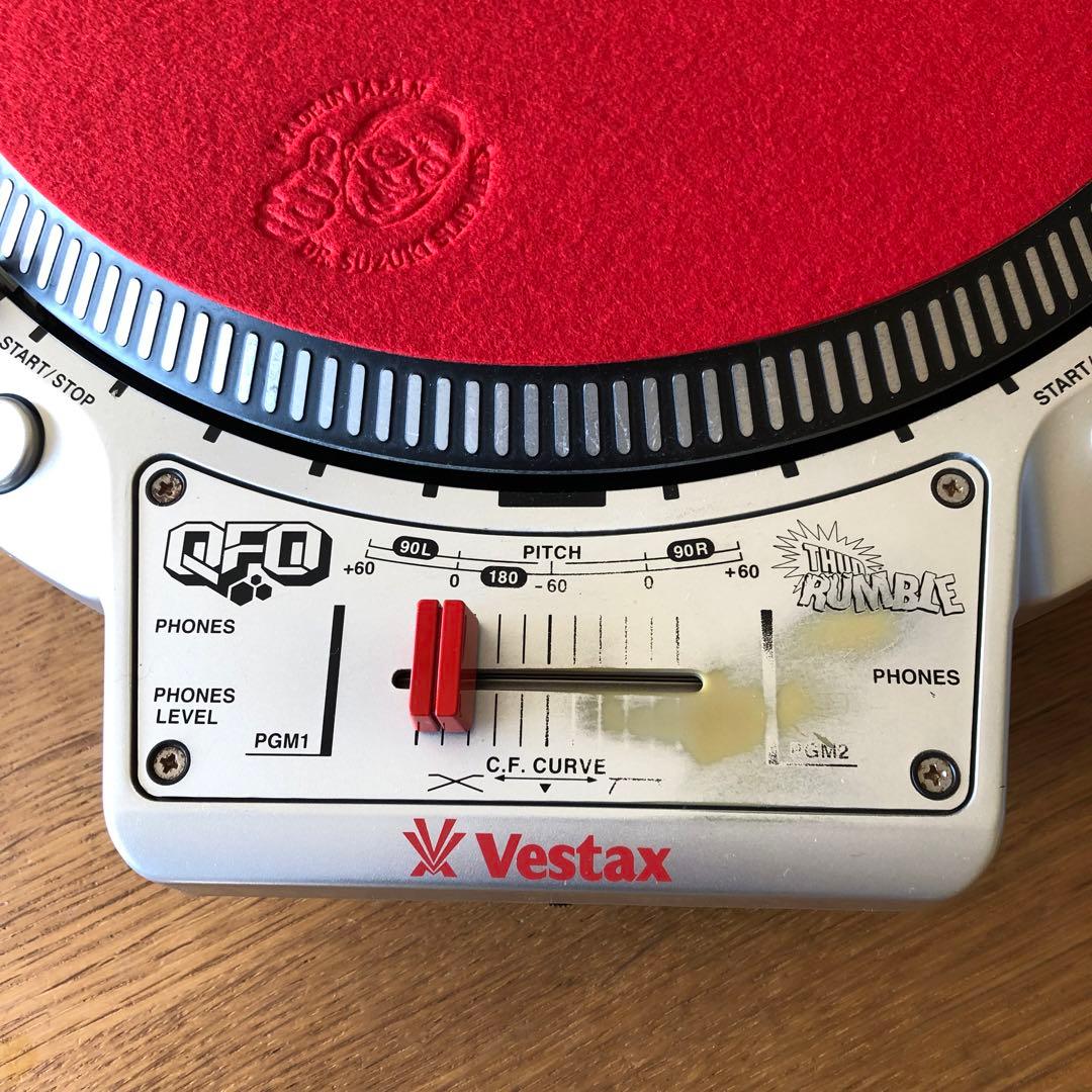 Vestax QFO ターンテーブル レッドノブカスタム 中古 - メルカリ
