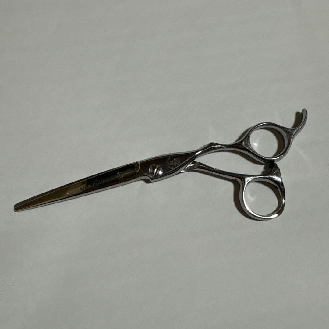 切れ味◎プロ用カーブシザー美容師スライド可❊トリマートリミング