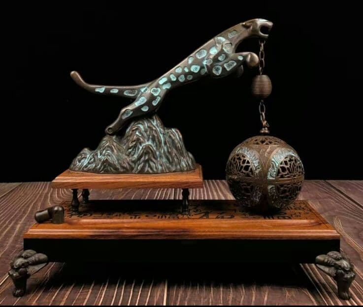 激レア！細工銅製 弥勒仏笑仏 開運財運風水置物 - 置物アウトレット