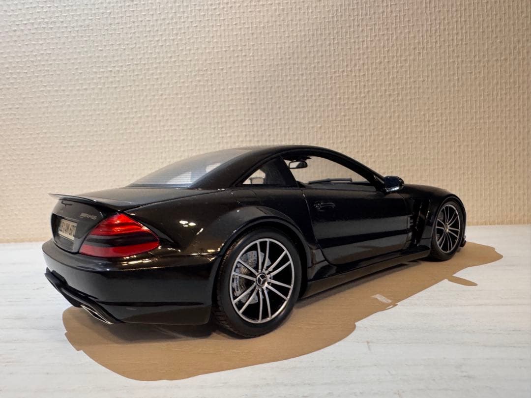 AMG SL65 ブラック ミニカー