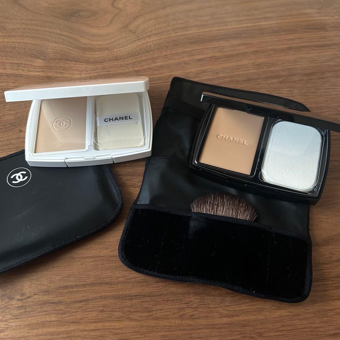 ※emi※CHANEL ルブラン ファンデ4点＋パウダー1点 まとめ売り