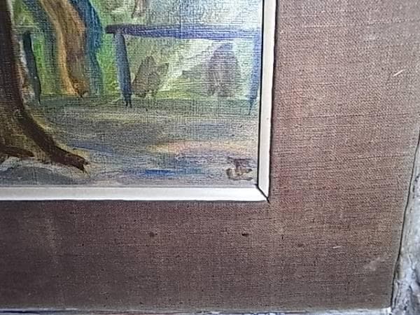 ◇【真作保証】美品 昭和31年作！山田正孝 東光会『長崎 活水
