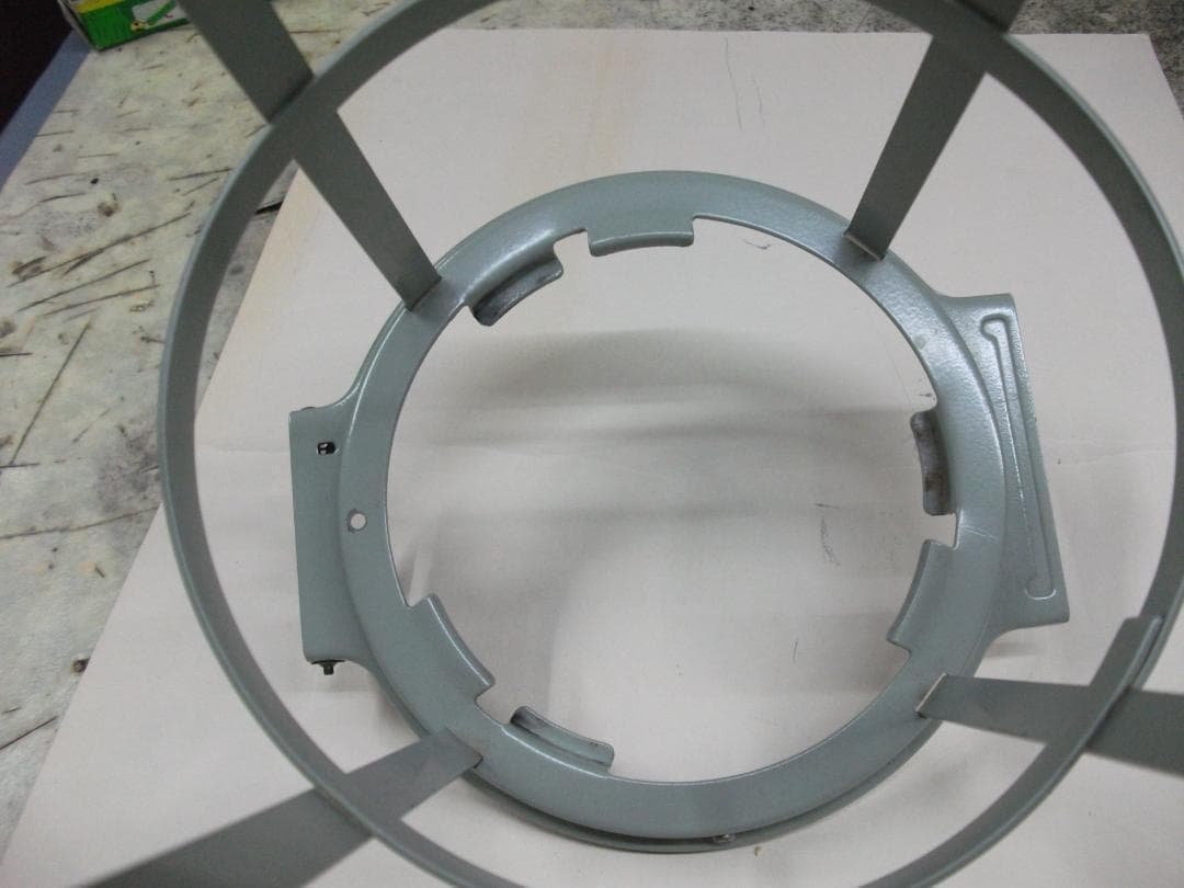 アラジン ブルーフレーム 39型 上枠、上部リング、とっての3点セット