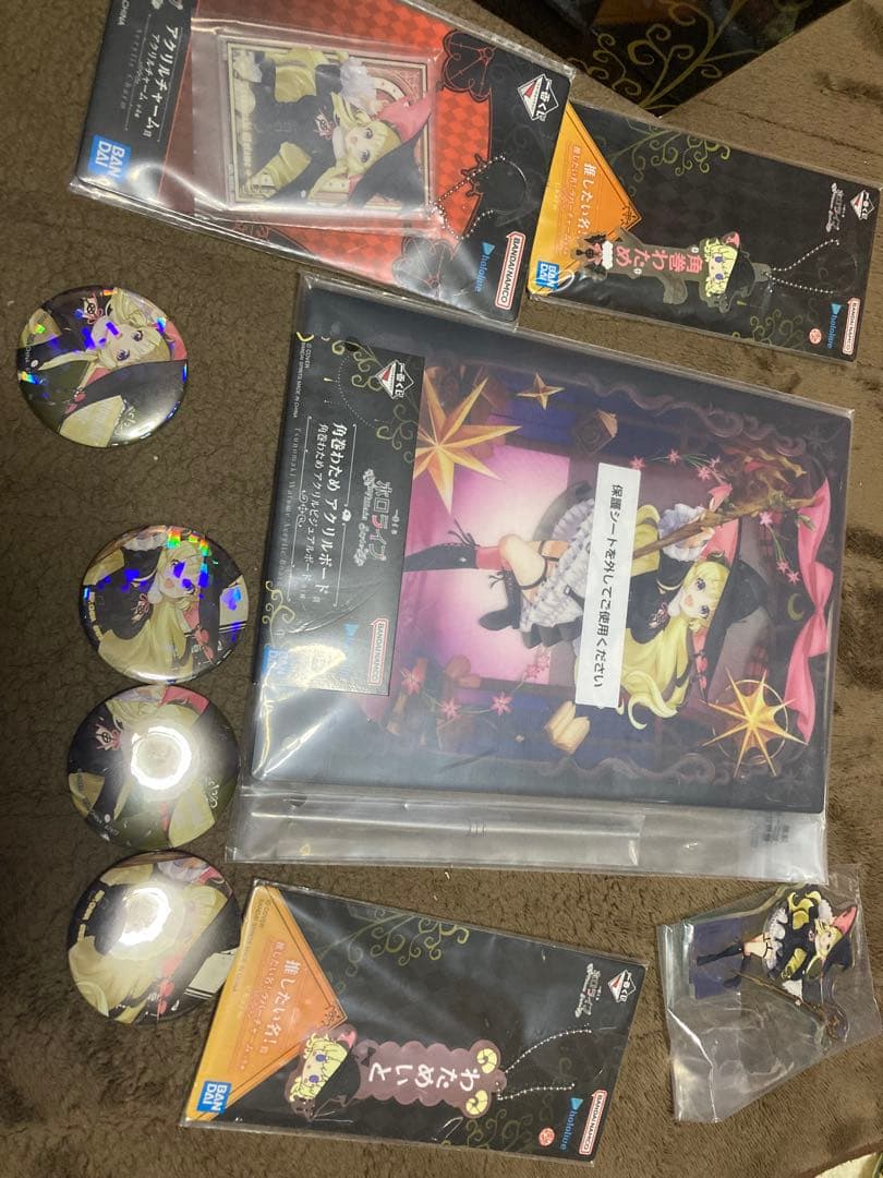 ホロライブ 一番くじ 角巻わため フィギュア　アクリルボード　などのセット