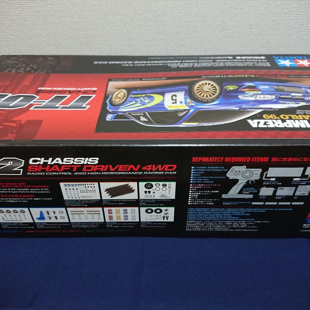 「パッケージ難あり」タミヤ 1/10 RC インプレッサ モンテカルロ '99