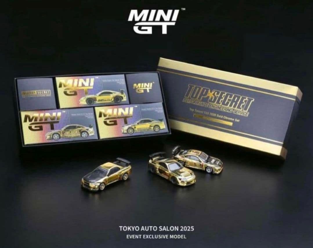 東京オートサロン2025 限定 TOP SECRET MINIGT 3台セット②