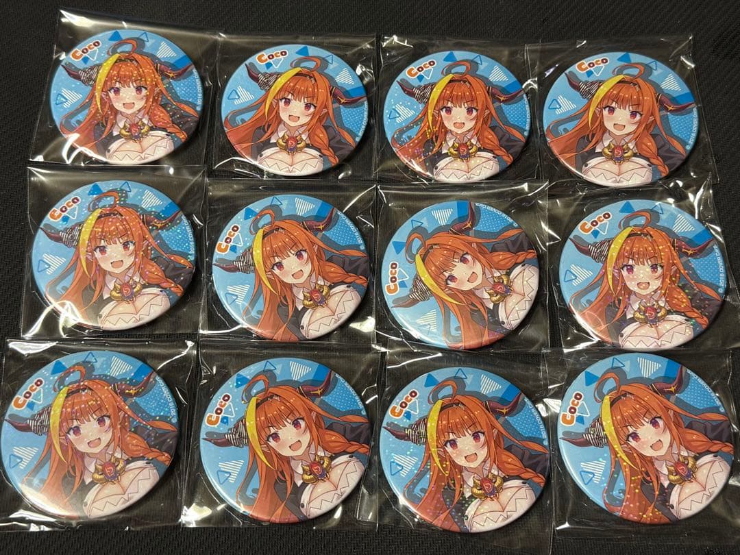 ホロライブ フェスティバル 缶バッジ 桐生ココ