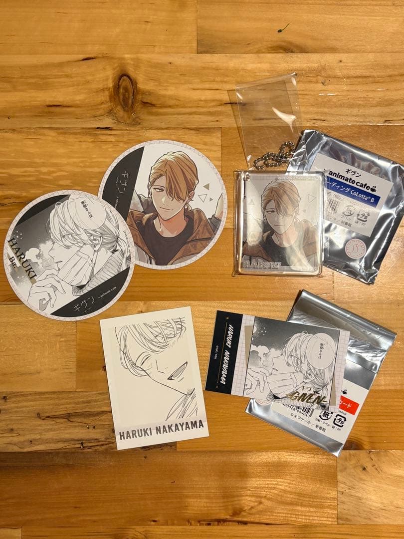 ギヴン展・アニメイトカフェ 中山春樹セット - メルカリ