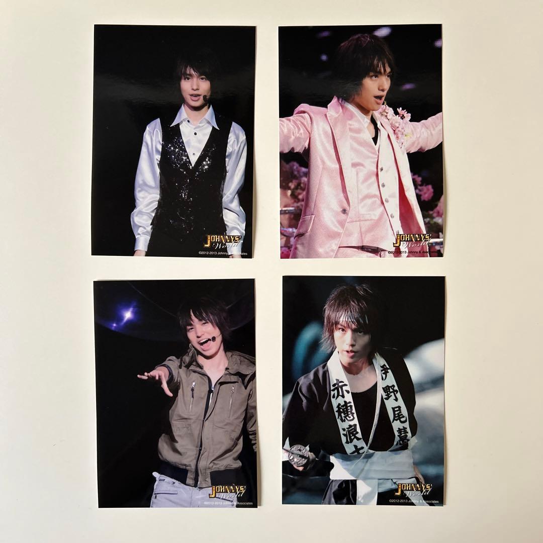 伊野尾慧 Hey!Say!Jump 公式写真 ④ フォトセット バラ 大冒険