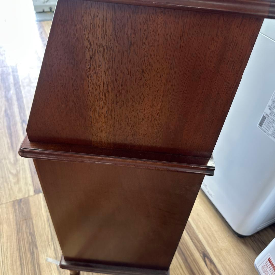 AYANO CRAFT 綾野製作所木製 キャビネット電話台 レトロ ヘッドボード
