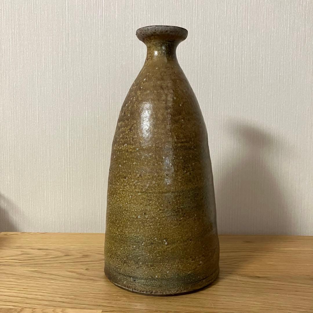 備前焼　人気実力作家　大森輝彦　師：二代大饗仁堂　舟徳利