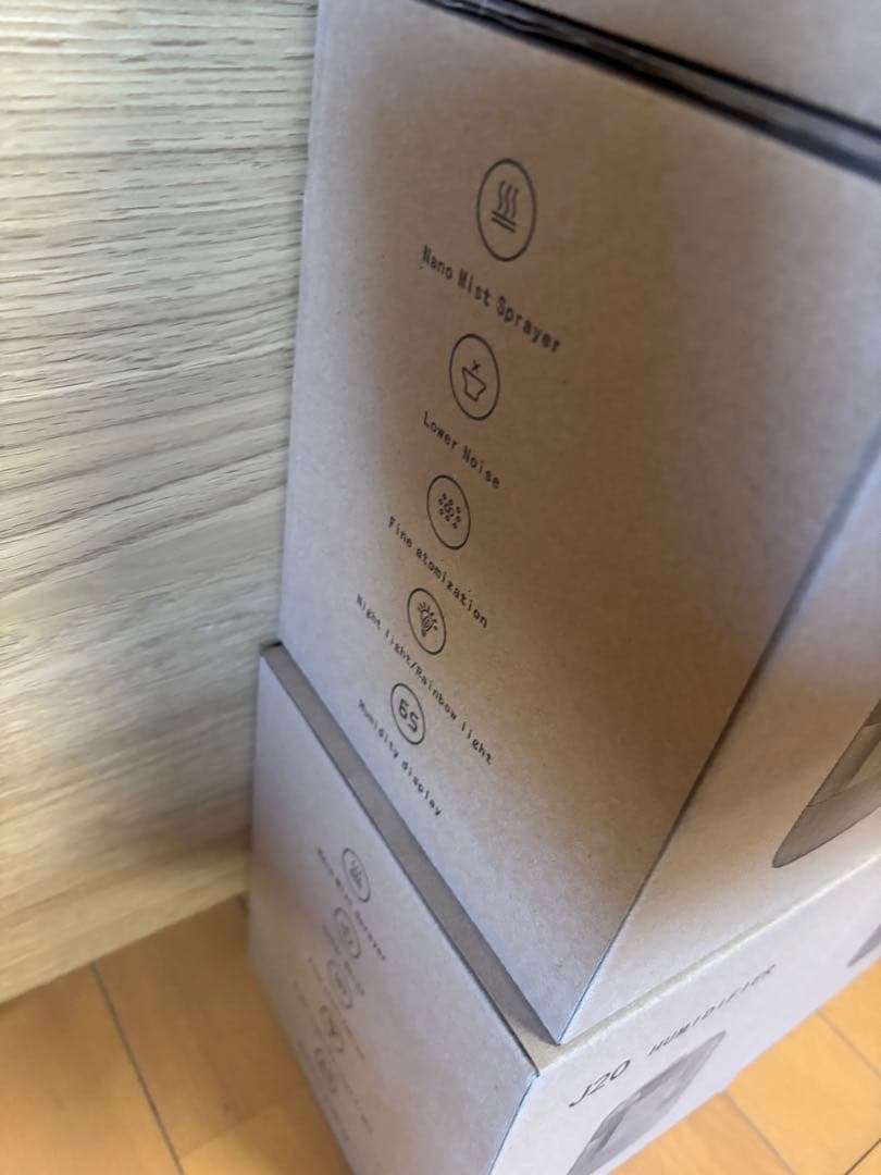 卓上加湿器　2.2L ダブルノズル濃霧 超音波式　12個セット　新品