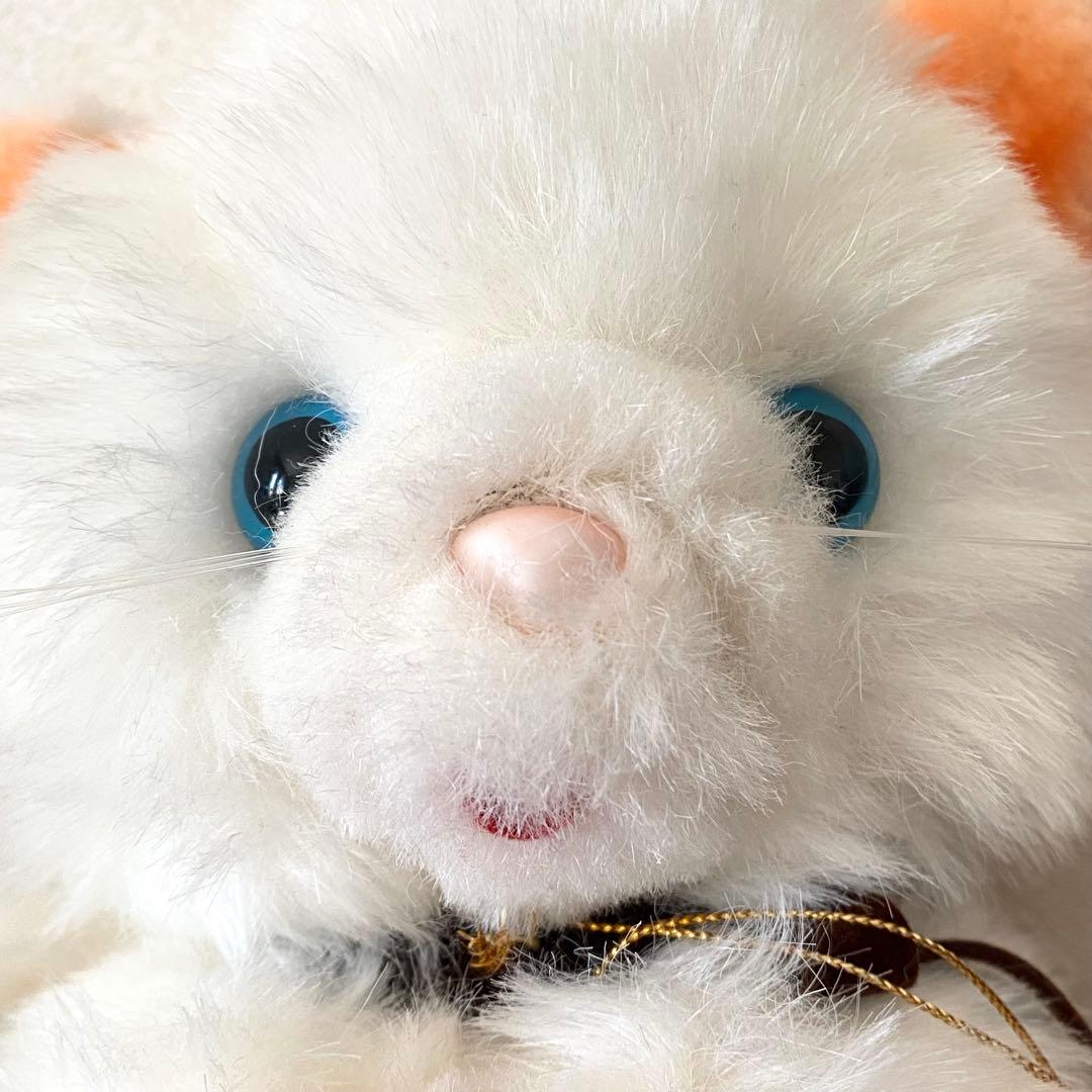 タグ付 昭和 レトロ 猫 ミーコ ぬいぐるみ ファースト社 オリジナルペット