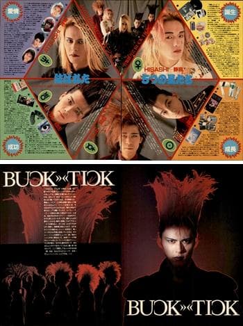 BUCK-TICK バクチク 雑誌 切り抜き 103P ② 櫻井敦司 80'S