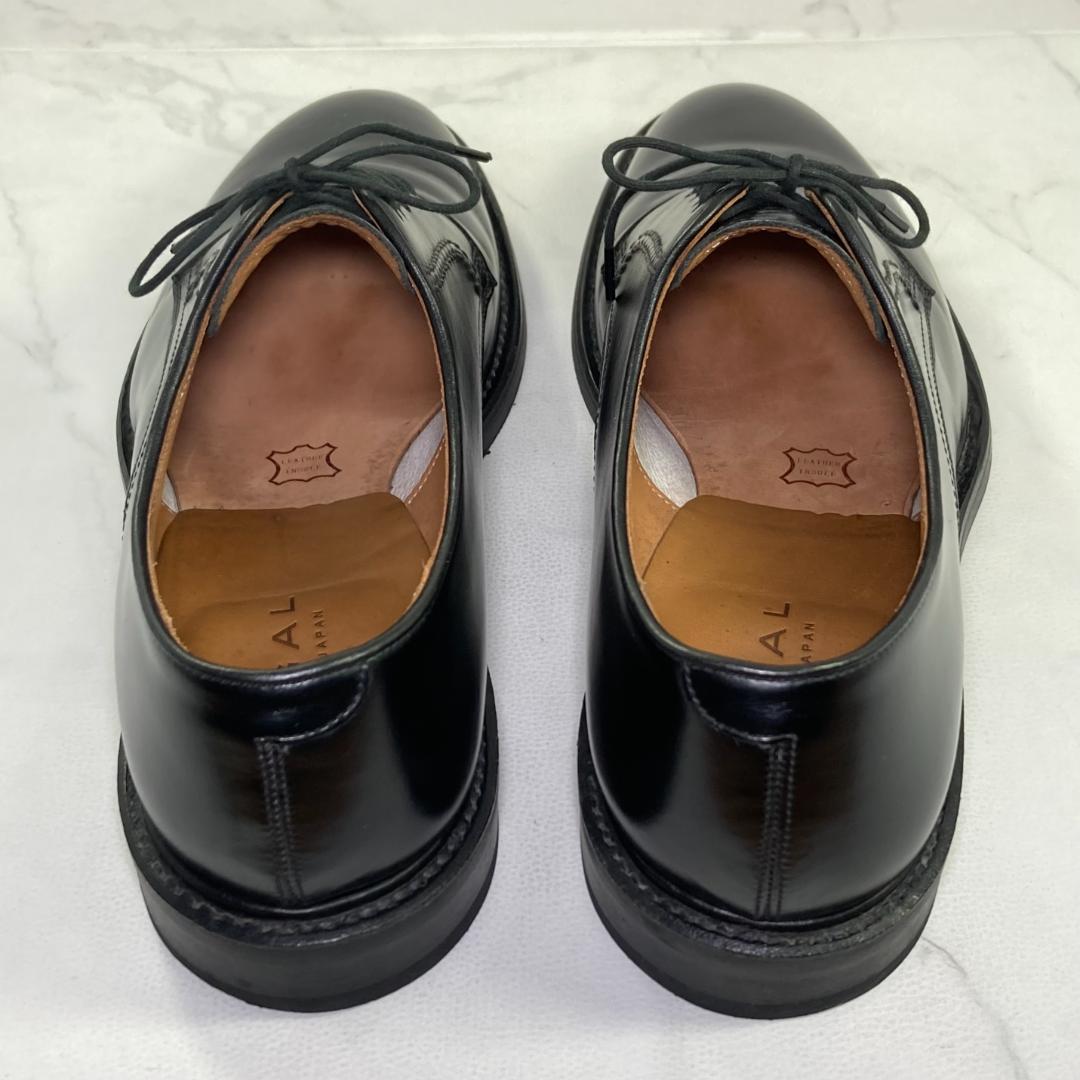 【美品】REGAL 04NR プレーントゥ 25.5㎝ ブラック 日本製