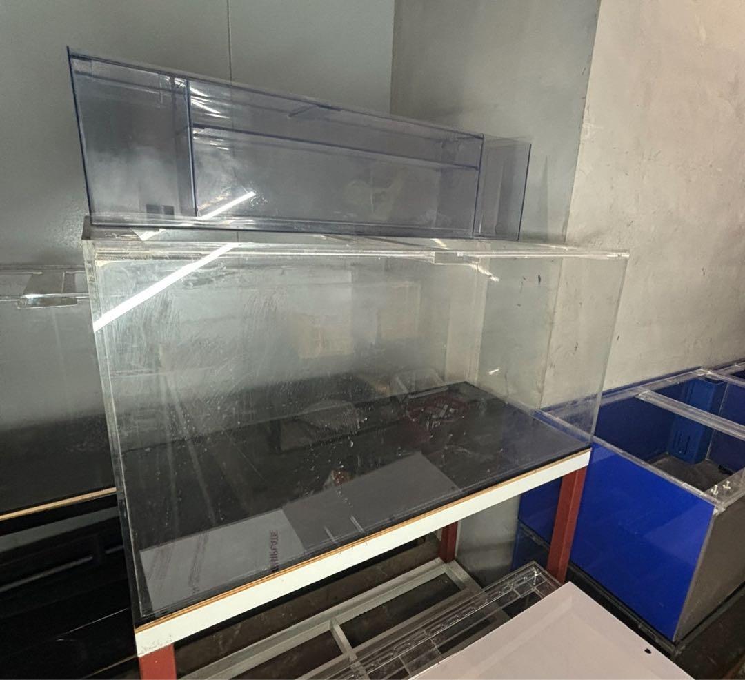 アクリル水槽 1200 600 600 発送可能 水槽 濾過層 蓋 のみ 上部濾過