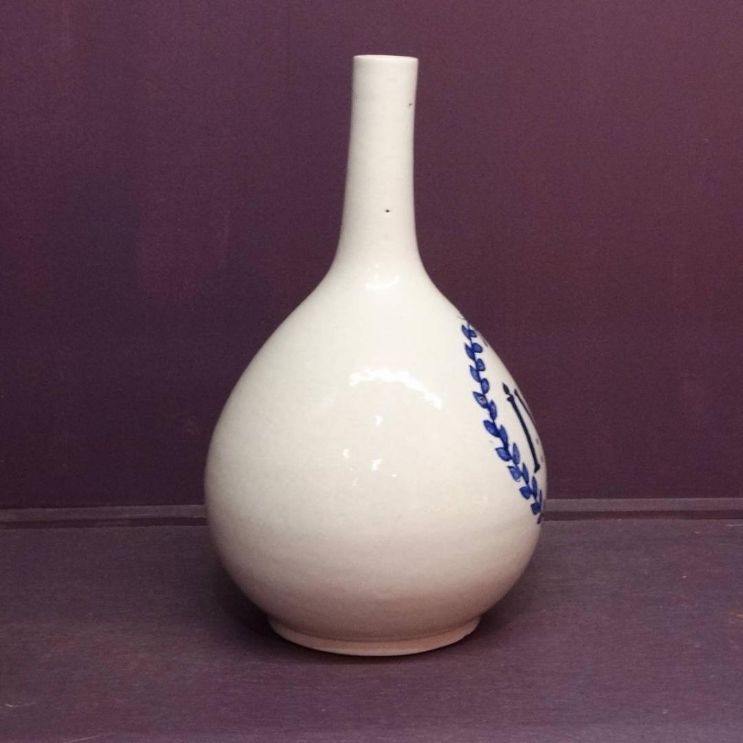 ☆伊万里 古伊万里 IVIL 白/紺 花瓶 保存食入れ 古い ☆伊万里 古伊万里