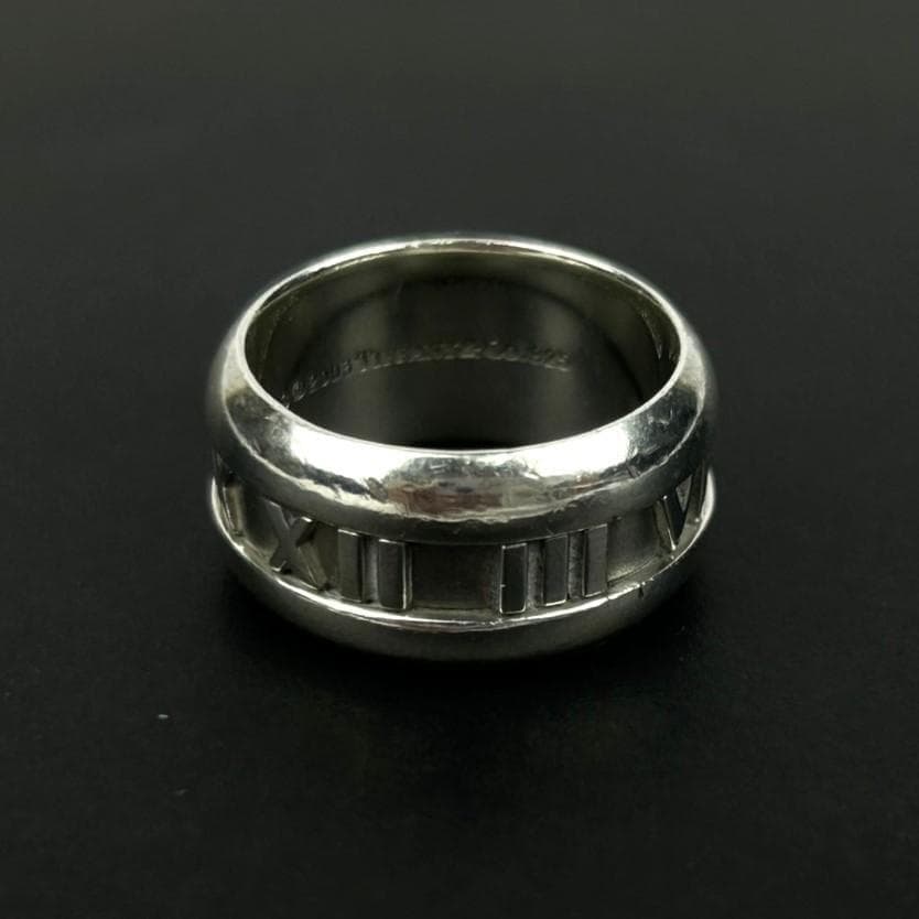 ✨良品✨ ティファニー 指輪 アトラスリング 9号 男女OK シルバー