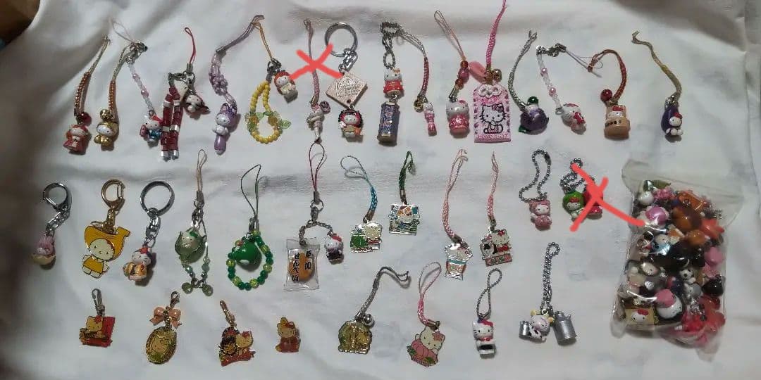 ハローキティ ご当地限定キーホルダーなど