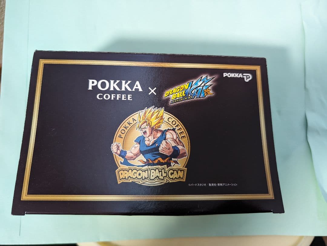 ポッカコーヒー　DRAGON BALL記念缶