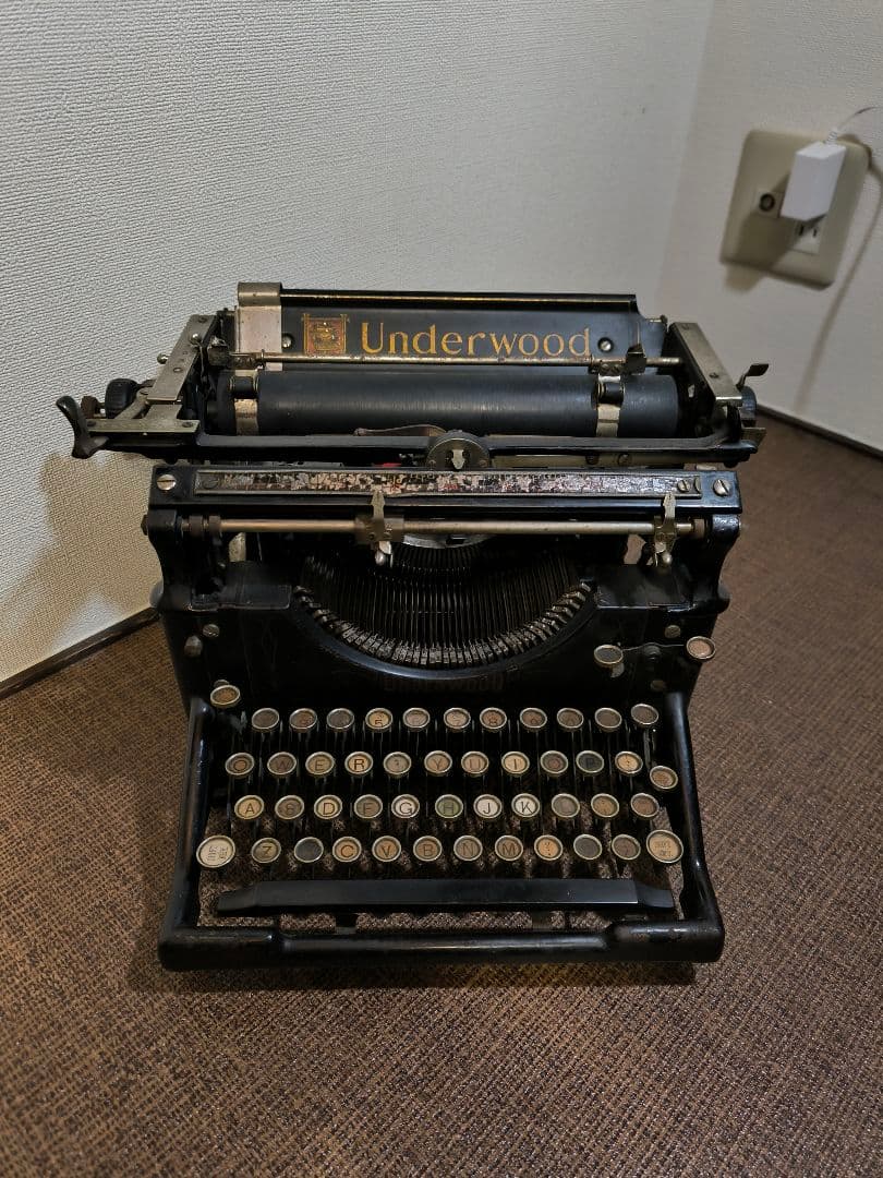 1917年製 UNDERWOOD (アンダーウッド) NO.5 タイプライター - メルカリ