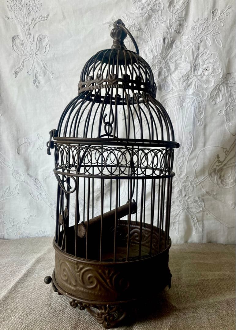 バードゲージ 鳥籠 鳥かご フランスアンティーク ヴィンテージ