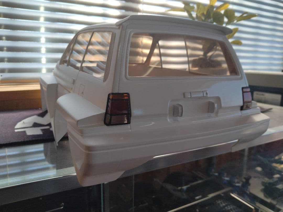 【塗装後未使用】タミヤ　シティターボ　ボディ＆ドライバーフィギュア