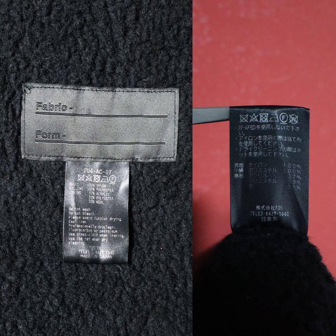 モード】FUMITO GANRYU ジップデザイン ナイロン ネックウォーマー