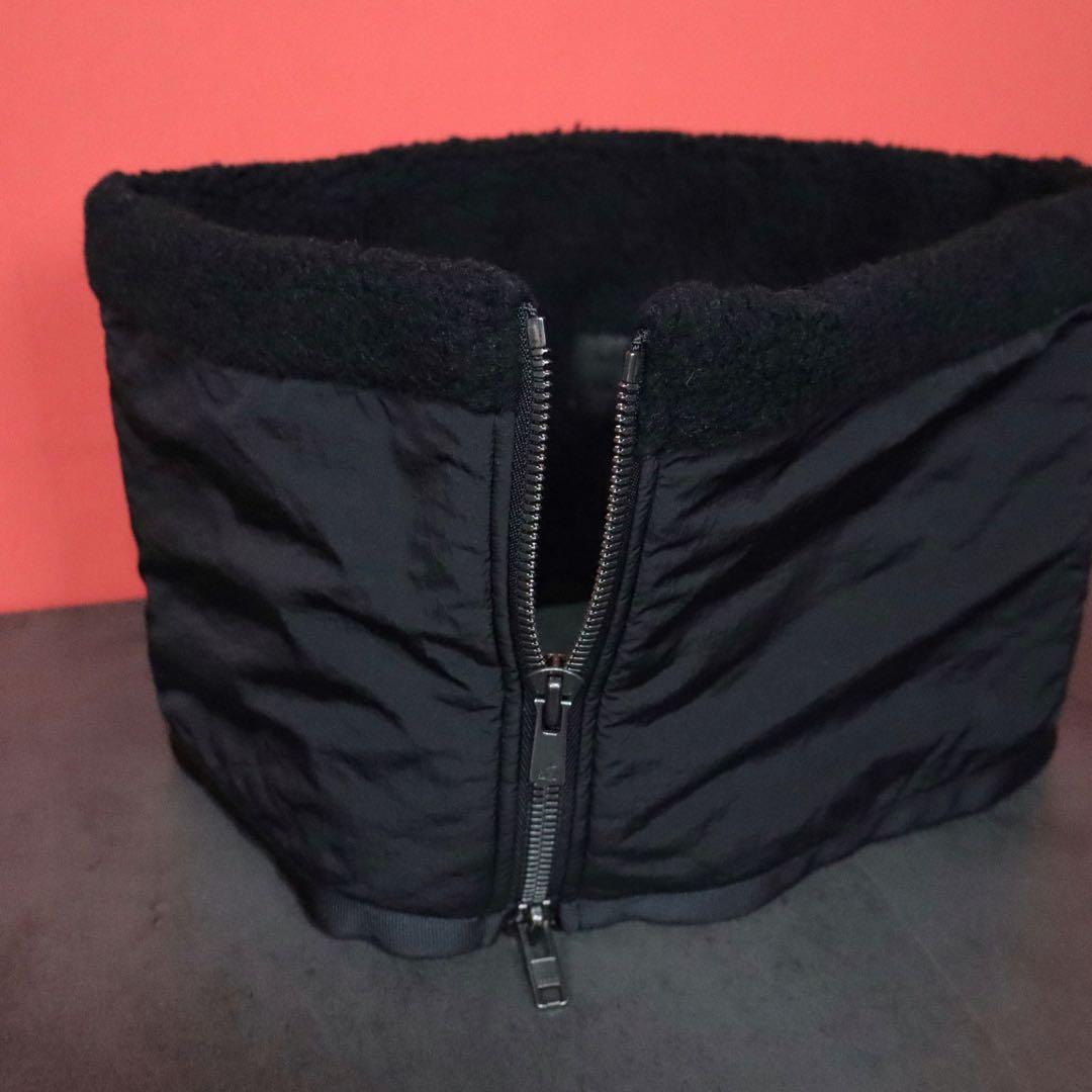 モード】FUMITO GANRYU ジップデザイン ナイロン ネックウォーマー