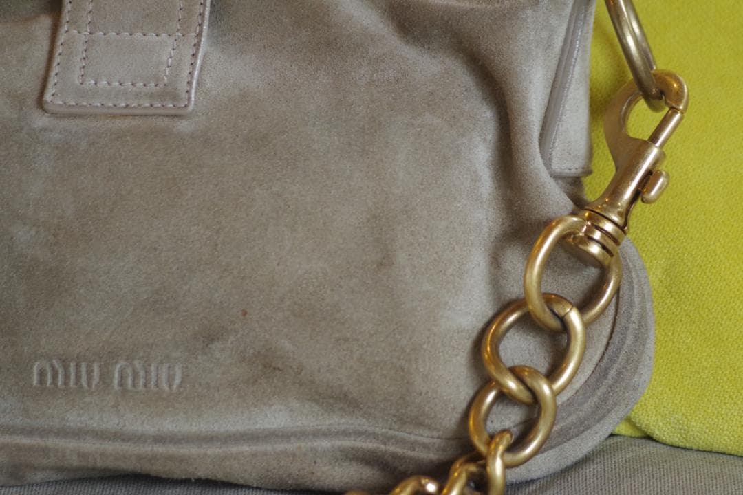 ミュウミュウ　miumiu チェーンバック　ジャマンピエッシュ　ハンドバッグ