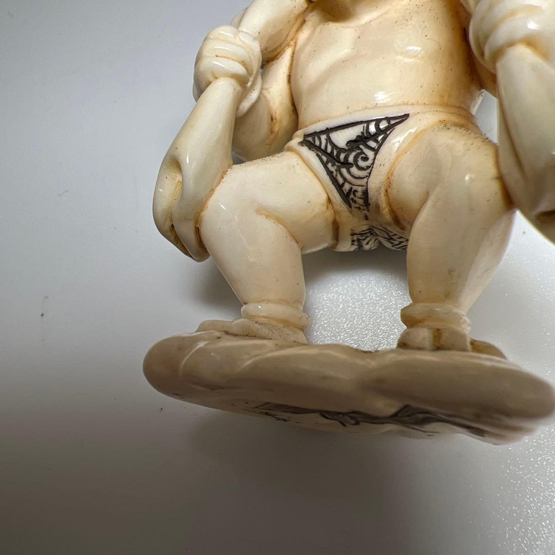 極上和彫 風神根付 27g 東Y8-0109☆2Fトヒト - メルカリ