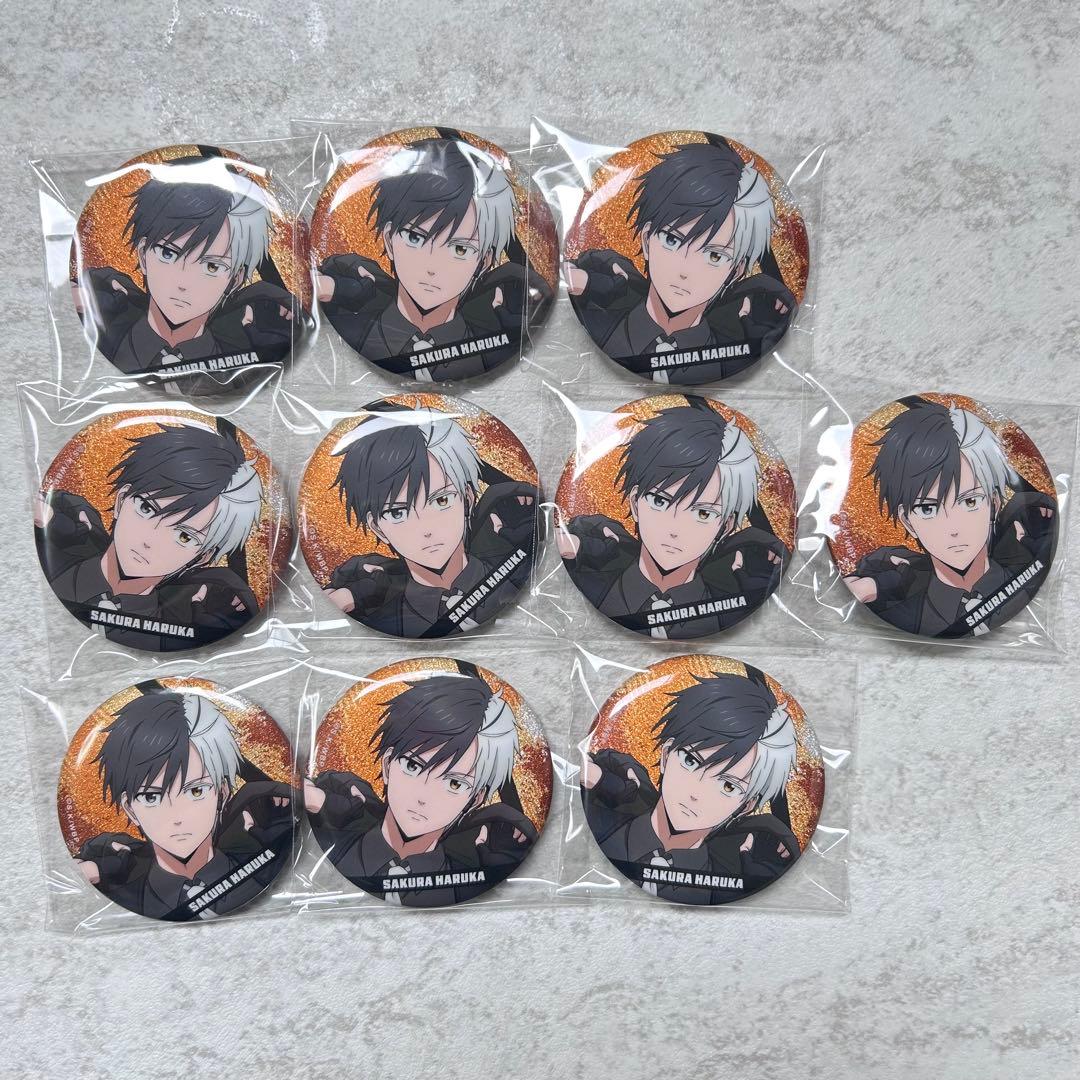 WINDBREAKER ウィンブレ ラメキラ缶バッジ 桜遥